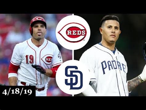 Padres take on the Reds looking to end road skid