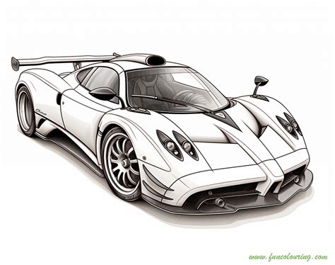Pagani Coloring Pages