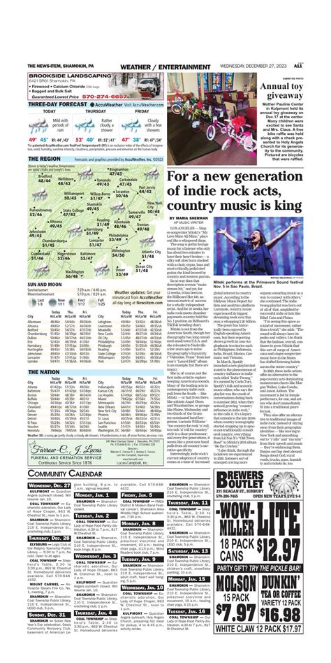 Page A11 e-Edition newsitem.com