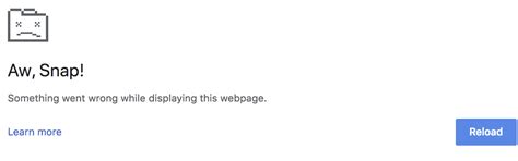 Page Load Error Investigation Discovery.