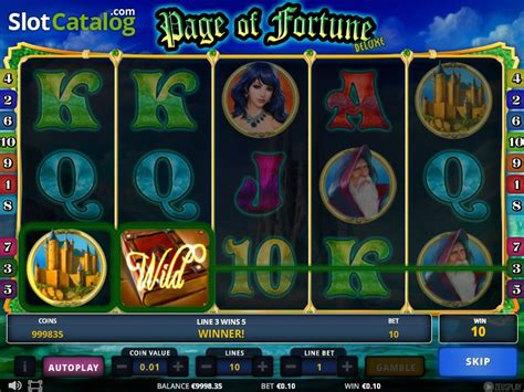 Page Of Fortune Deluxe slot 