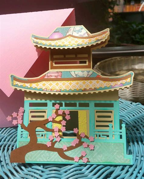 Pagoda Card - Etsy