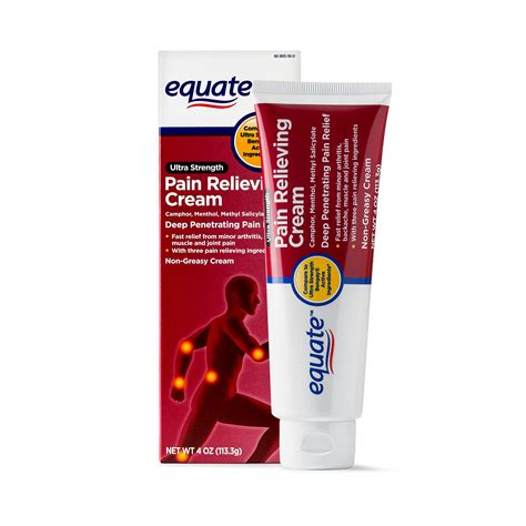 Pain relieving cream equate. Things To Know About Pain relieving cream equate. 