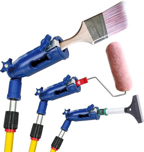 Paint brush extender lowes. $ 19 99. /box. Save time accessing hard to reach places without a ladder. Easy to load paint brush and attachments into holder/extender. Fast to trim paint a … 