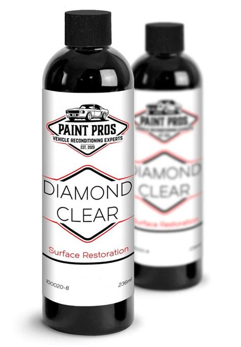 Paint pros diamond clear. Diamond clear is a clear coat filler that covers up damage in the clear coat layer over the paint. It is an effective, fast, and easy solution relative to other options. It increases productivity while having a low cost per vehicle. 