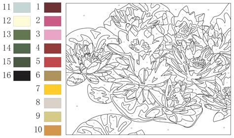 These paint by numbers are created with fine details and 24 bold colors. The pre-printed design guide is color coded to match the designated paint colors so that the design and numbers fade away as you paint to fully reveal the finished piece. Each paint by number comes with 4 paint brushes, 2 brushes for large areas and 2 brushes for small ....