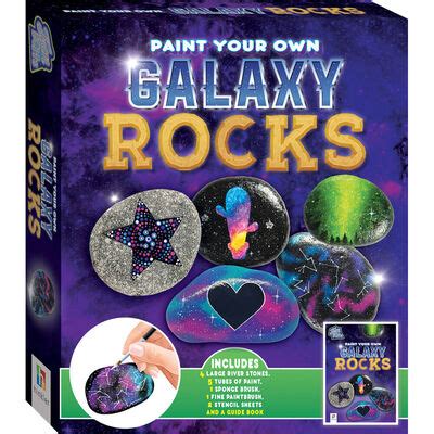 Read Paint Your Own Galaxy Rocks By Hinkler