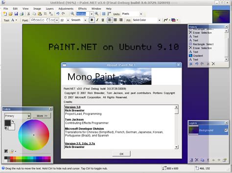 Paint.NET on Ubuntu? Linux.org