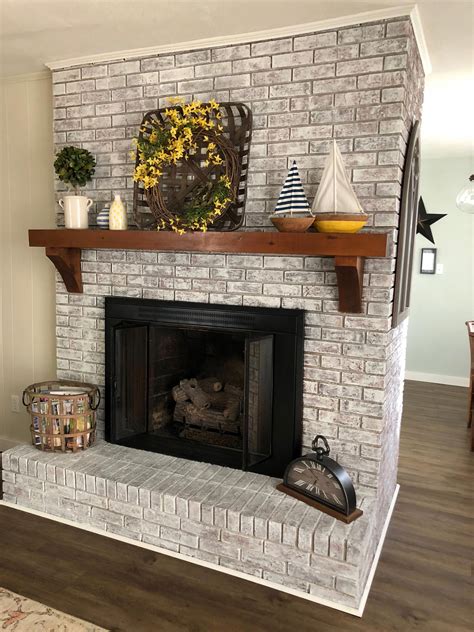 Painted Fireplace - Photos & Ideas Houzz