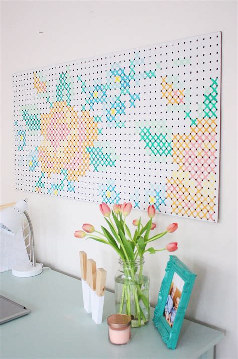 Painted Peg Board Design Ideas - Page 1 - DecorPad