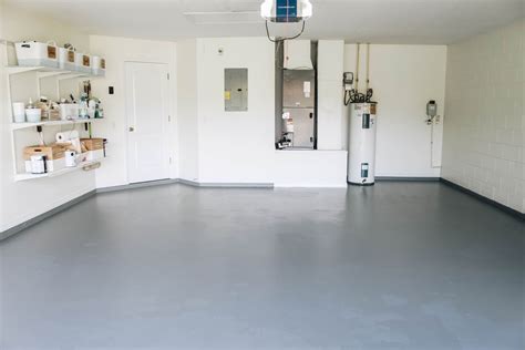 Painted garage floor. Garage floors can be an eyesore when they get stained and worn down, but they don’t have to be. With a few simple DIY tips, you can finish your garage floor on a budget and make it... 