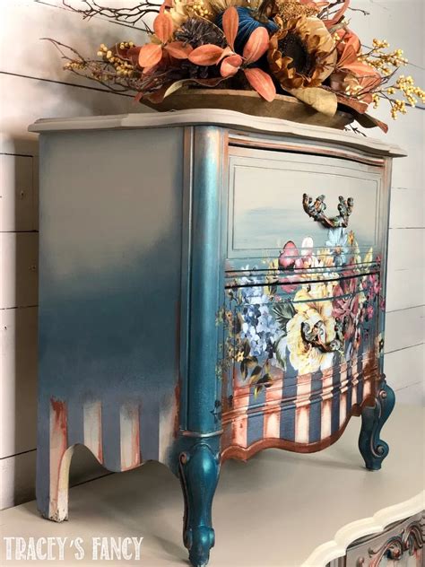 Painted nightstand. Custom Floral Roses 3 Drawer Chest Nightstand Cottagecore Decor Bedroom Shabby Chic Vintage Wood Look. (274) $219.99. Bedroom Tall Dresser. Chest of Drawers. Oversized Nightstand. Men's Bedside Table. Storage … 