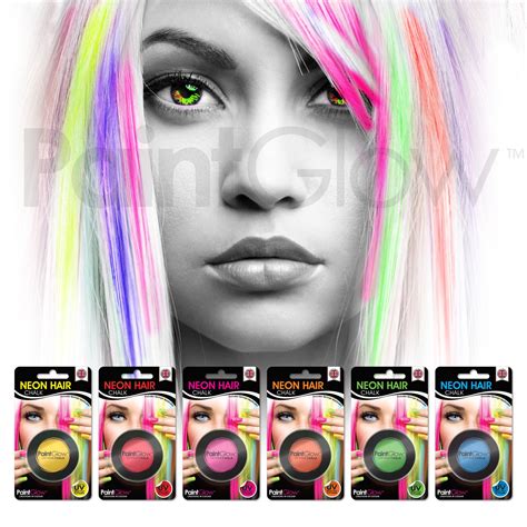 Paintglow Cosmetics, Bright Hair Dyes & UV Make Up