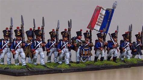 Painting 15mm French Napoleonic Miniatures - YouTube