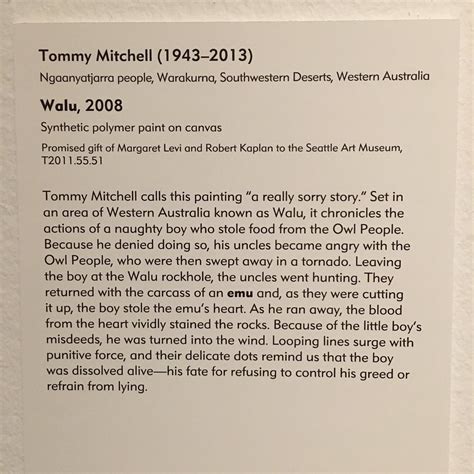 Painting Description. 