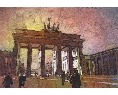 Paintings With Brandenburg Gate - Etsy