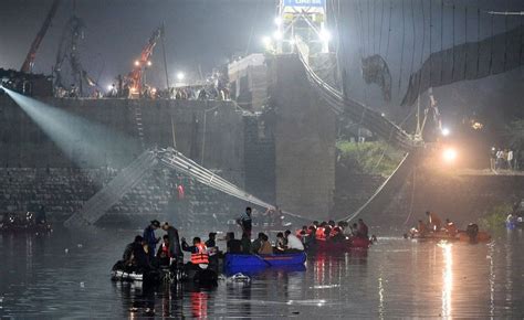 Pair killed in Indian viaduct collapse as multiple others swept away in stream