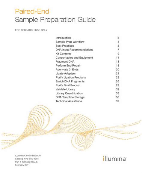 Paired-End Sample Preparation Guide - SWMED