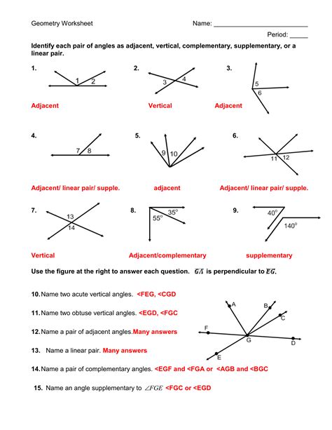 Pairs of angles worksheet answers key geometry. .  <a href=https://admin.m...