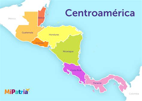 Países de Centroamérica ordenados de mayor a menor superficie. Nicaragua (130 373 km²); Honduras (112 492 km²); Guatemala (108 889 km²); Panamá ( ...
