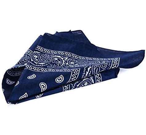 Paisley Bandanas 100% Cotton Bandanas For Men & Women