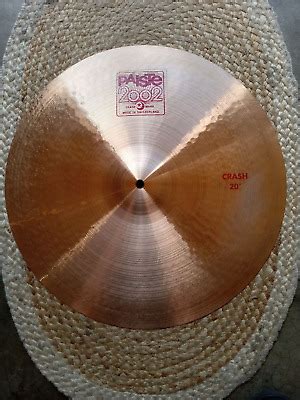 Paiste 2002 20" crash eBay