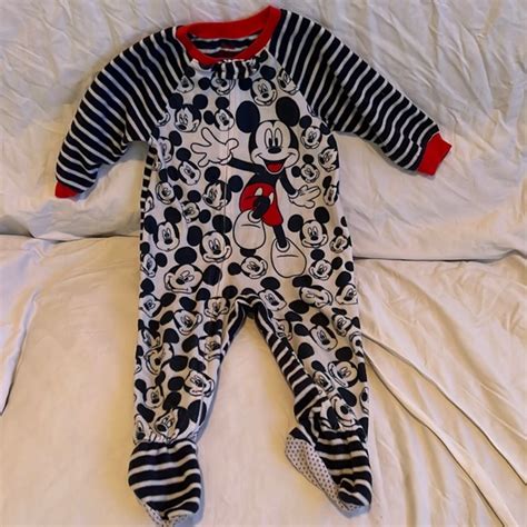 Pajamas Disneys Mickey Mouse Footed Pajama - Poshmark