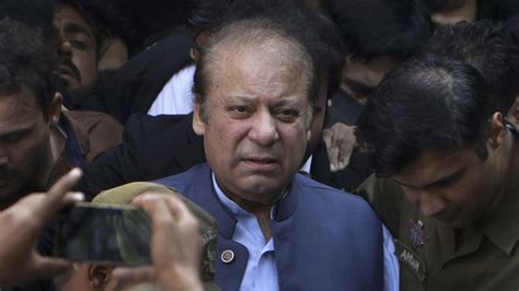 Pakistan’s self-exiled former Prime Minister Nawaz Sharif returns home ahead of a parliamentary vote