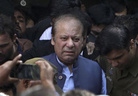 Pakistan’s thrice-elected, self-exiled former Prime Minister Nawaz Sharif returns home ahead of vote