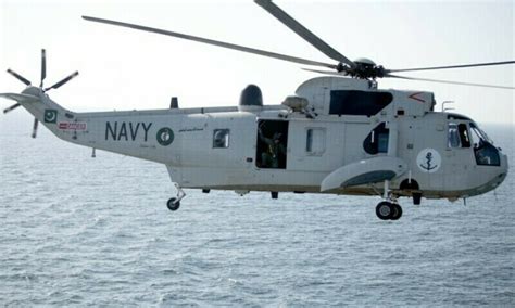 Pakistan navy helicopter crashes during a training flight, killing all 3 crew members on board