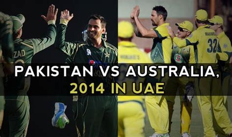 Pakistan vs Australia 2014