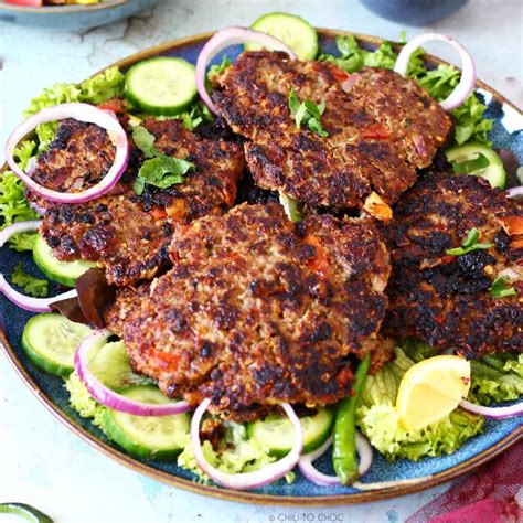 Pakistani Chapli Kebab
