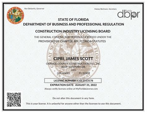 Palatka, Florida Business License