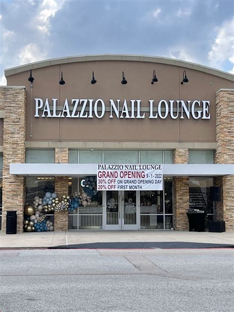 Palazzio nail lounge. At Palazzio Nail Lounge, nestled in the heart of the River Oaks district, we offer a unique and luxurious experience. Our beauty salon is the perfect escape from the hustle and bustle of daily life. Upon entering, you'll be greeted by our beautifully grand interior and professional staff. ... 