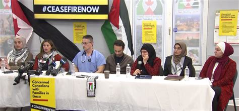 Palestinian Canadians share harrowing stories of loved ones stuck in Gaza