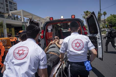 Palestinian attacker wounds 8 in Tel Aviv as Netanyahu signals West Bank operation could soon end