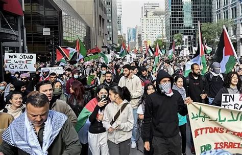 Palestinians gather in Toronto for rally, more demonstrations expected across Canada