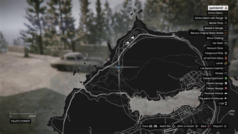 Paleto forest car location. Description []. Blaine County is a geologically diverse county, featuring a large desert region, dense forest and several mountains. Blaine County is the single largest rural area in the Grand Theft Auto series. Blaine County contains the towns of Grapeseed, Sandy Shores and Paleto Bay, as well as several other smaller settlements.Blaine County is … 