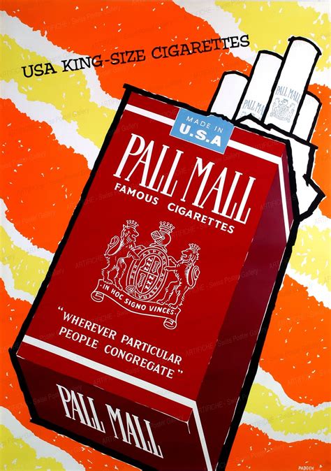 Pall Mall hiện là loại thuốc lá phổ biến nhất của Reynolds, cùng với Newport và Camel. Vào tháng 10 năm 2012, Reynolds ra mắt hai phiên bản mới của thuốc lá bạc hà, Pall Mall Black, được mô tả là "đầy đủ hương vị" và Pall Mall White, được gọi là "mượt mà". Phong cách tinh .... 