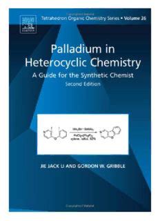Palladium in heterocyclic chemistry a guide for the synthetic chemist vol 26 2nd edition. - Rekonstruierendes und etymonomisches wörterbuch der germanischen starken verben.
