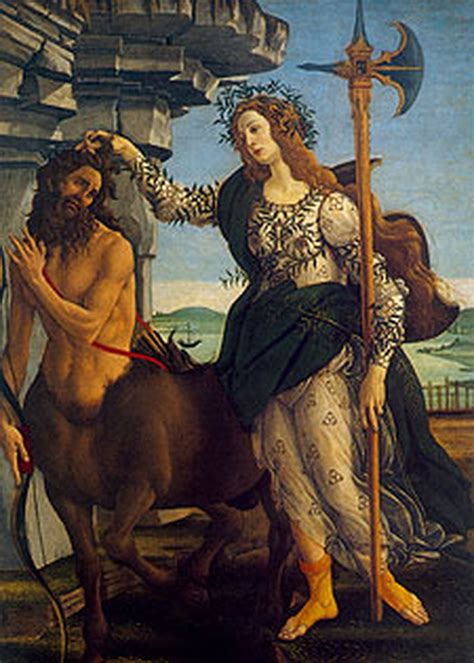 Pallas et le Centaure Sandro Botticelli Estampe d