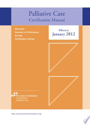 Palliative care certification manual effective jan 2012 by jcr. - Certified financial services auditor cfsa study guide.