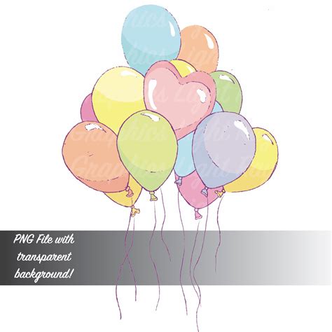 Palloncini pastello png - Etsy Italia