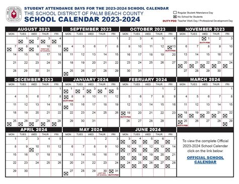 Palm Beach County School Calendar 20232024