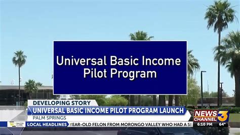 Palm Springs launches Universal Basic Income pilot …