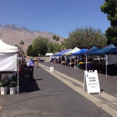 Palm springs farmers market. The Certified Farmers Market is closed for the summer. It reopens October to run through May and be available every Sunday (except Christmas & Easter) from 8 a.m. to 1 p.m., in Old Town La Quinta at 78100 Main Street in La Quinta, CA. Feel free to call Christiana Green with any questions at (951) 551-6233 or visit https://oldtownlaquinta.com ... 