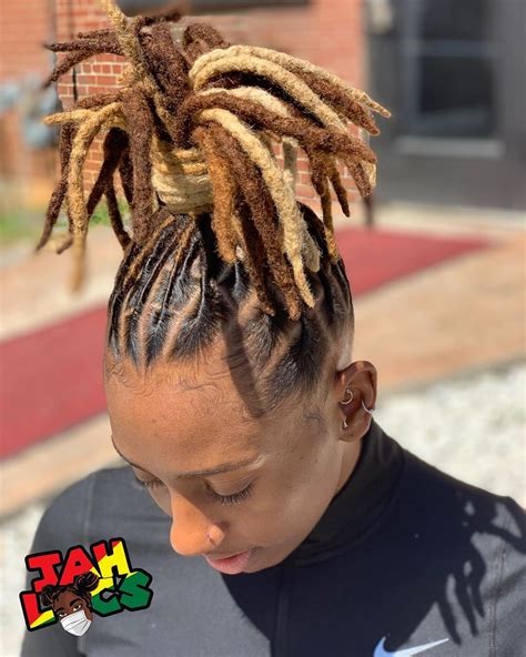 Mohawk Dreads. For a more daring look with some length, guys may want to try mohawk dreads. The mohawk fade with dreads on top looks best with shaved sides and short to medium length dreaded hair. The beauty of this cut is that the burst fade on the sides is easy to maintain, and the hair on top is versatile enough to be kept short or long.. 