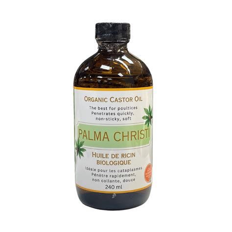 Palma Christi Organic Gold Castor Oil (240ml) - Lifestyle Markets