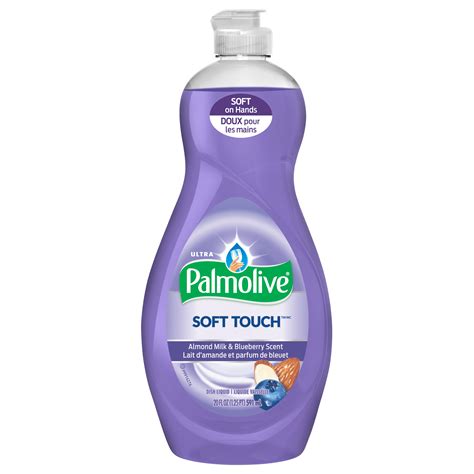 Palmolive Dish Liquid, Soft Touch, Almond Milk & Blueberry Scent