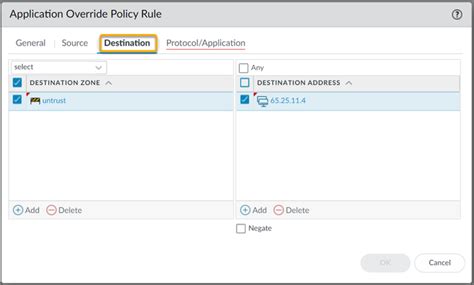Palo alto ssl application override.  When application override is configur...